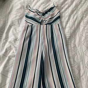 Striped Jumpsuit